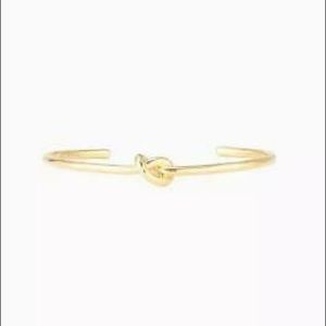 Stella and Dot Simply Knot Cuff Gold